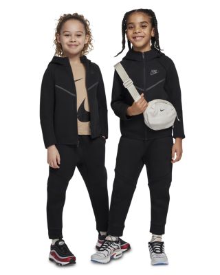 Boys' Nike Tech Fleece Hooded Full Zip Set - Little Kid
