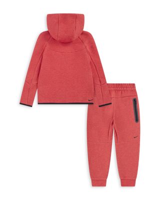 Boys' Nike Tech Fleece Hooded Full Zip Set - Little Kid
