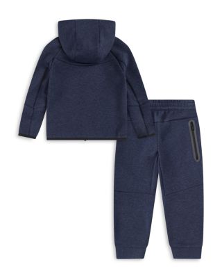 Boys' Nike Tech Fleece Hooded Full Zip Set - Little Kid