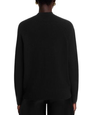100% Cashmere Mock Neck Sweater - Exclusive