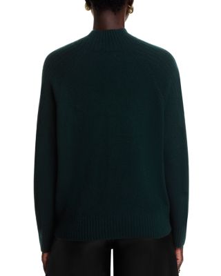 100% Cashmere Mock Neck Sweater - Exclusive