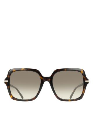 Rectangle Prisma Sunglasses, 57mm