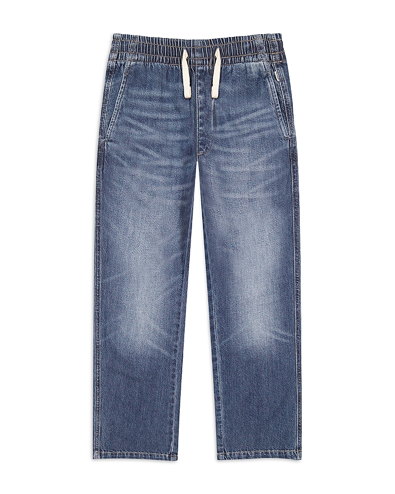 Dl1961 Boys' Quentin Straight Fit Jogger Jeans In Montmartre - Big Kid In Blue