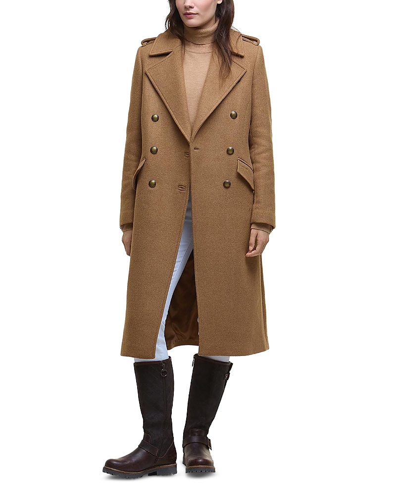 Barbour Cottesmore Wool Jacket Camel In Brown