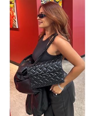 Kensington Drench Leather Shoulder Bag