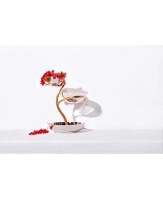 Deco Leaves Three Tier Large Server