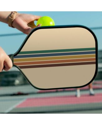 16mm Retro Stripes Pickleball Paddle