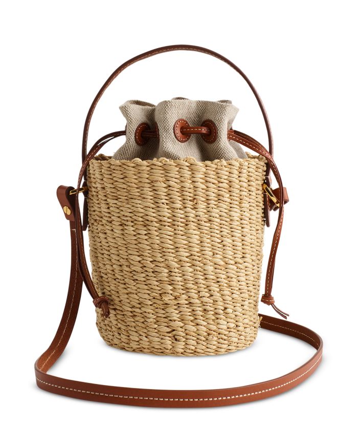 Mini Straw Basket Bag