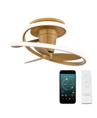 Veloce 28" Selectable 2700-3000-4000-5000K LED Indoor Smart Home Fandelier