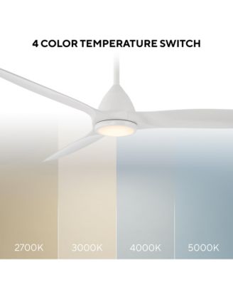 Skylark 62" Selectable 2700-3000-4000-5000K LED Indoor or Outdoor Smart Home Ceiling Fan