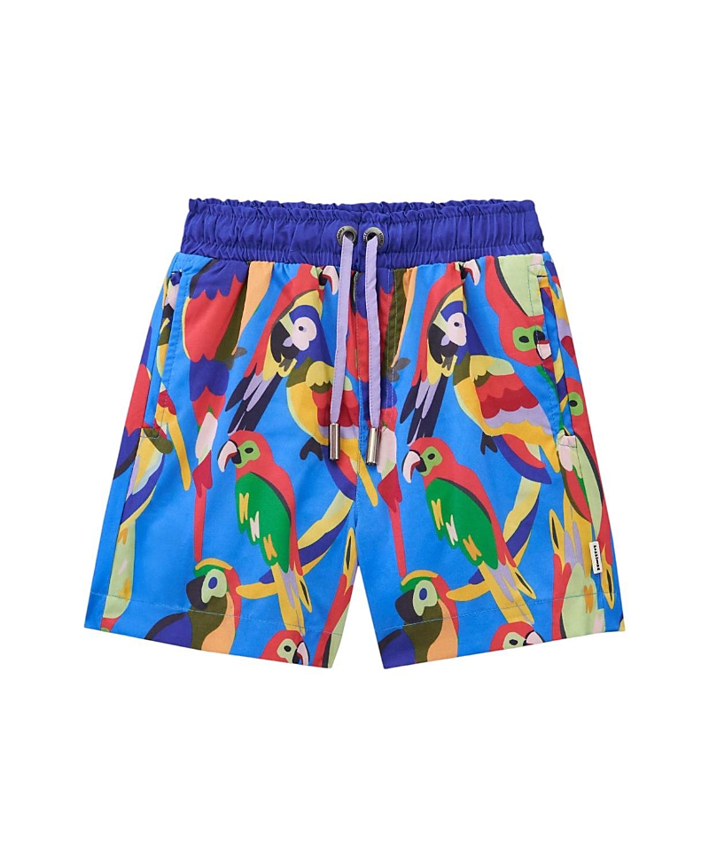 Roarsome Boys' Parrot Swim Trunk - Baby, Little Kid, Big Kid