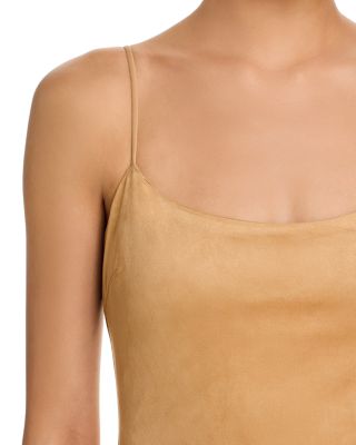 Nadira Faux Suede Dress