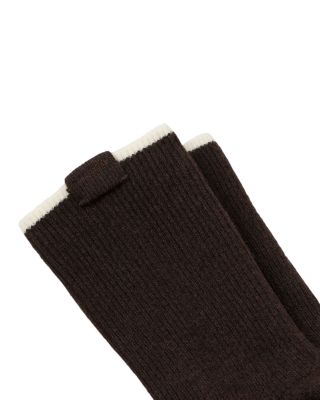 Two Tone Knee High Socks