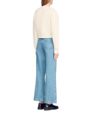 Textured Knit Cardigan Sweater