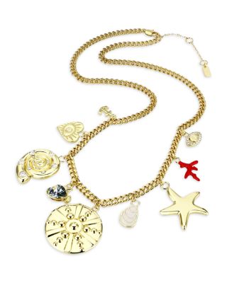 Nautical Charm Necklace, 20"-22" - Exclusive