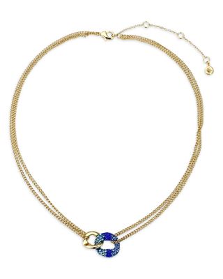 Hard & Soft Chain Link Necklace, 16"-19"- Exclusive