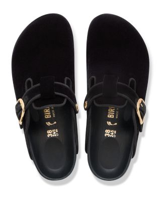 Women's Boston Big Buckle Exquisite Clogs