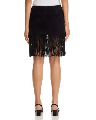 The Saddle Leather Skirt