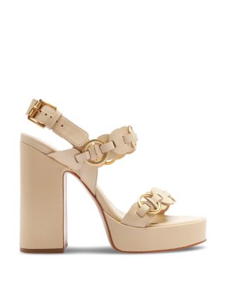 Women's Selina Platform Leather Platform Sandals