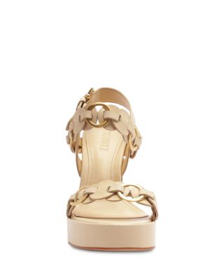 Women's Selina Platform Leather Platform Sandals