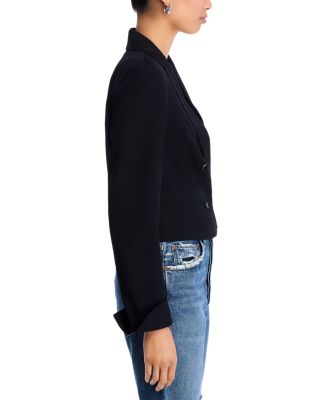 Rowane Cropped Double Breasted Blazer