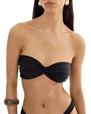 Anisa Twist Bandeau Bikini Top 
