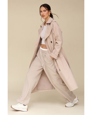Belted City Trench Coat