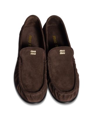 Women&#39;s Mocassini Suede Loafer Flats