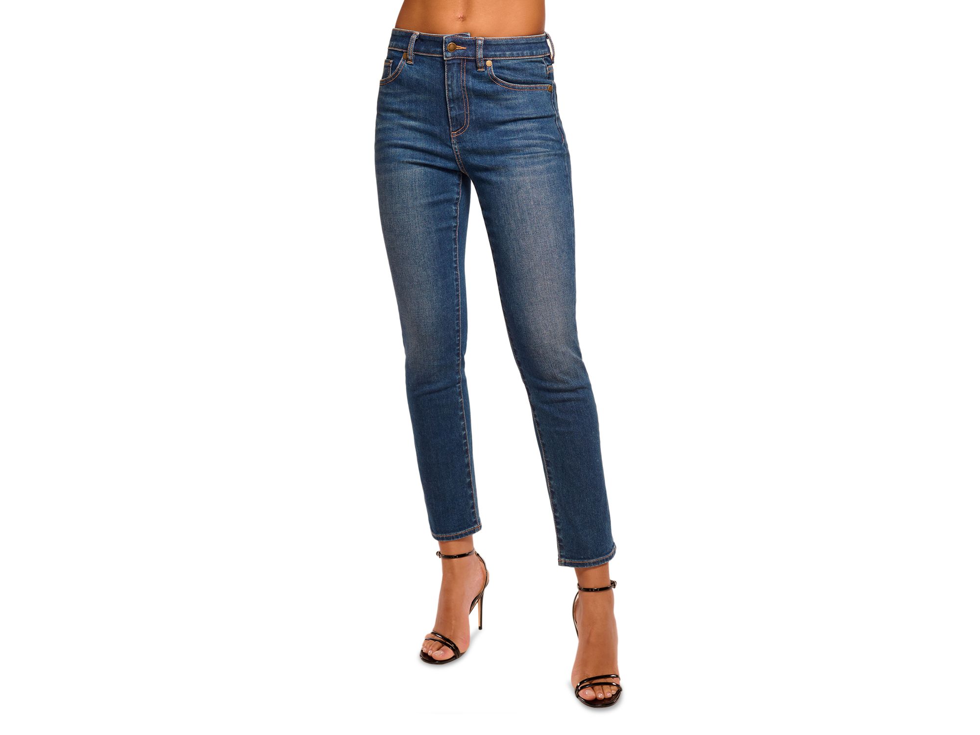 Harlow High-Rise Skinny Jeans in - Image 1