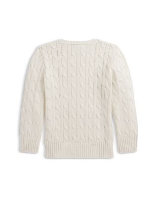 Boys&#39; Cable-Knit Cotton Sweater - Little Kid