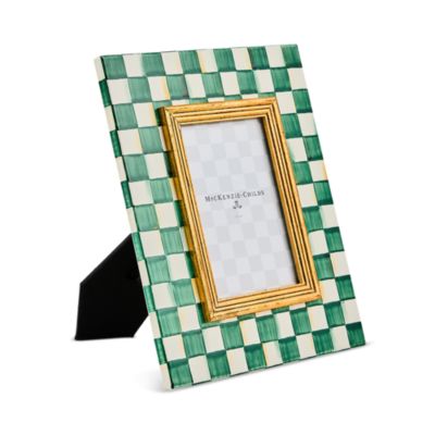 Emerald Check Frame, 4&amp;quot; x 6&amp;quot;