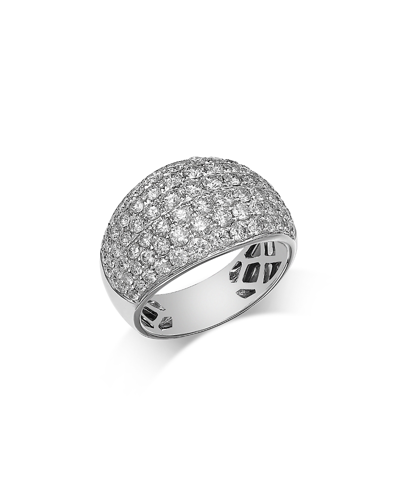 Bloomingdale’s Fine Collection Diamond Band Ring in 14K White Gold, 2.35 tcw
