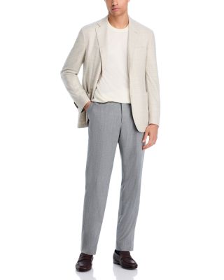 Kei Tonal Plaid Unstructured Trim Fit Sport Coat