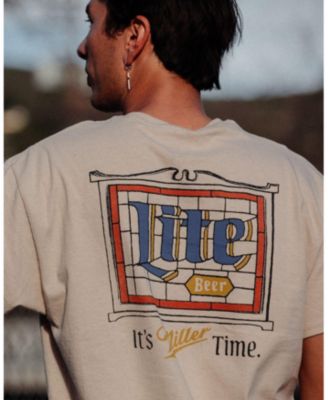 Miller Lite Stain Glass Flea Market Tee