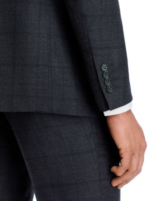 Siena Crepe Weave Windowpane Regular Fit Suit