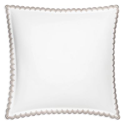 Stella Scalloped Embroidered Euro Sham