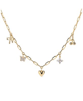 Ana Luisa - Brass Gold The Everyday Charm Necklace