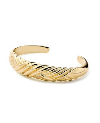 Kamilla Brass Gold Cuff Bracelet