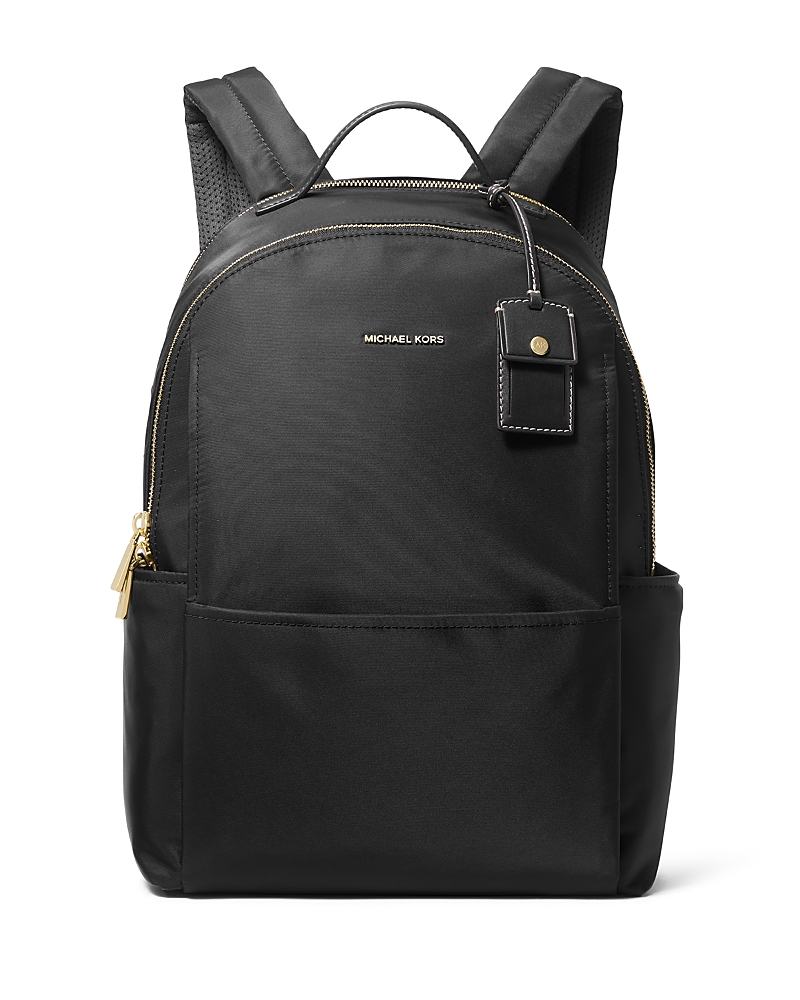 Michael Kors Sable Large Backpack In Black