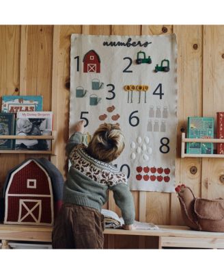 Wall Hanger Farm Numbers - Age 3+ Years