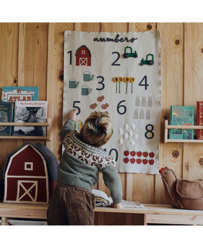 Wall Hanger Farm Numbers - Age 3+ Years