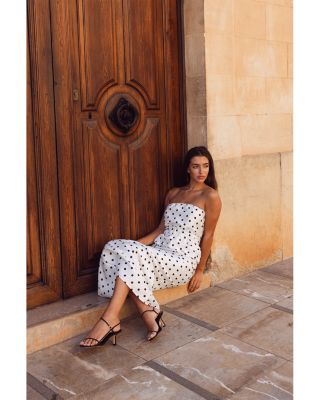 Polka Dot Maxi Skirt