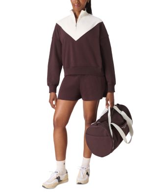 Revive Crop Half Zip Sweatshirt
