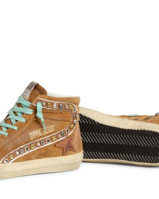 Women's Slide Classic Suede Embellished Sneakers