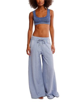 Wait A Minute Wide Leg Lounge Pants