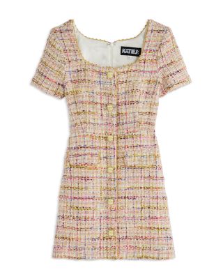 Girls' Tween Anna Classy Boucle Dress - Big Kid