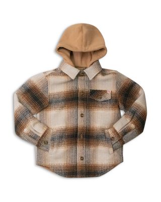 Boys' Glen Hooded Shirt - Little Kid, Big Kid