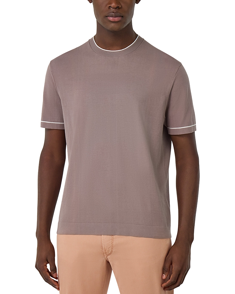 Boggi Milano Cotton Crepe Knit Tee