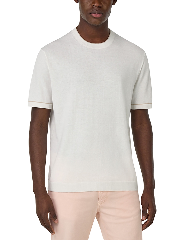 Boggi Milano Cotton Crepe Knit Tee