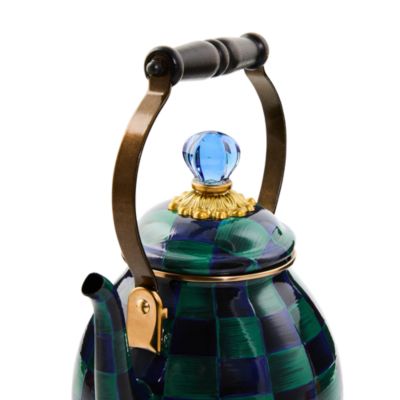Juniper Check 2 Quart Tea Kettle